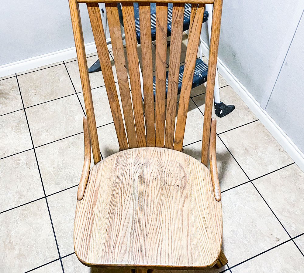 Solid-Oak-Dining-Set-Before-3