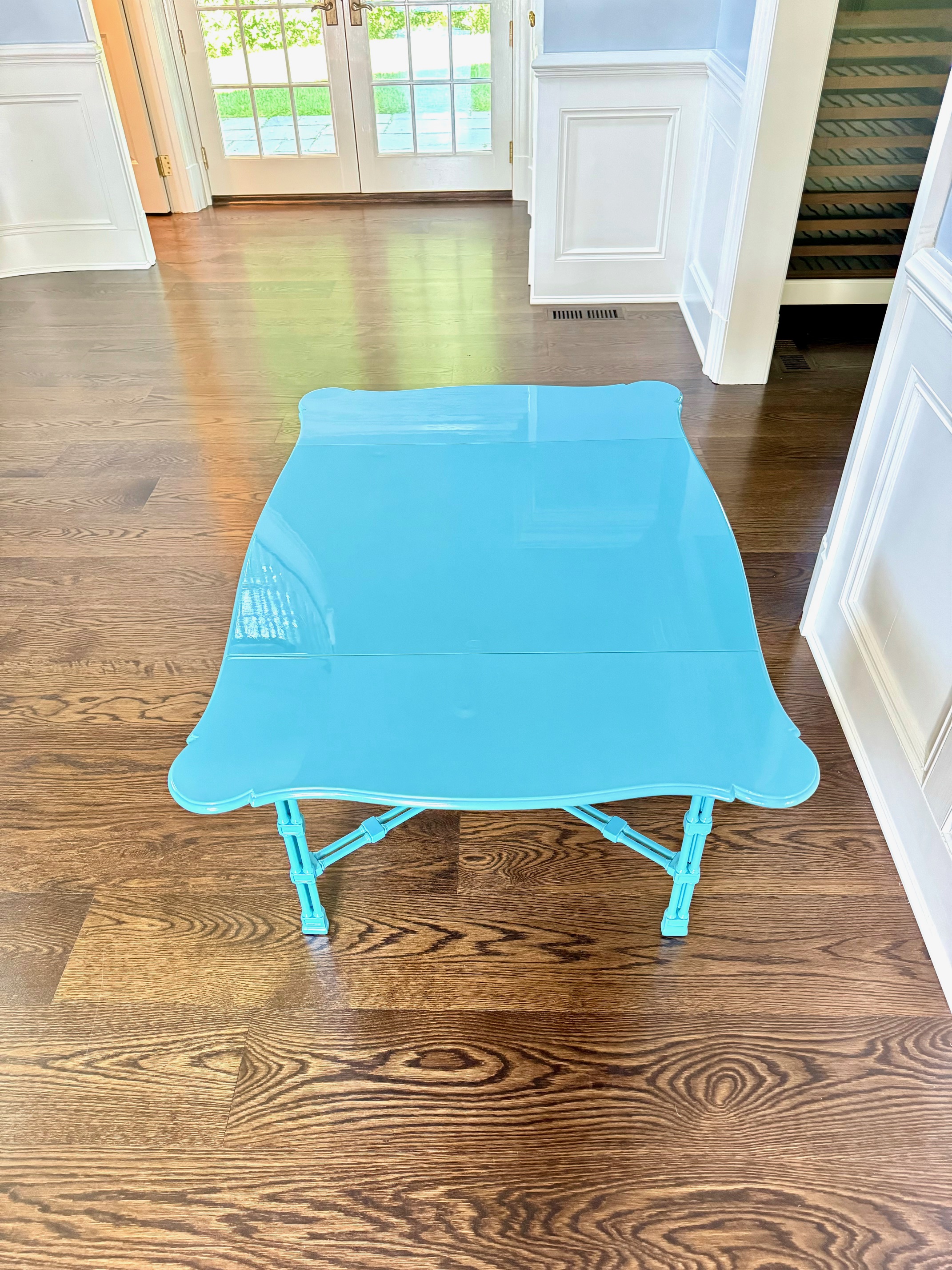 High-Gloss-Furniture-Blue-Table-After-2